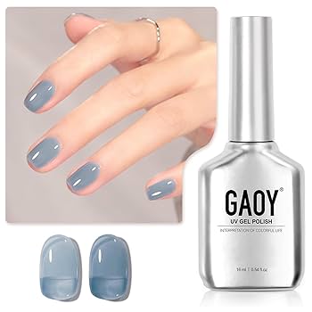 Amazon | GAOY ジェルネイル シアーカラージェル ブルーゼリー